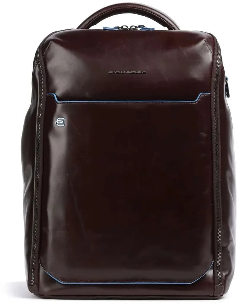 Рюкзак мужской Piquadro Blue Square CA6593B2/MO красное дерево натур.кожа