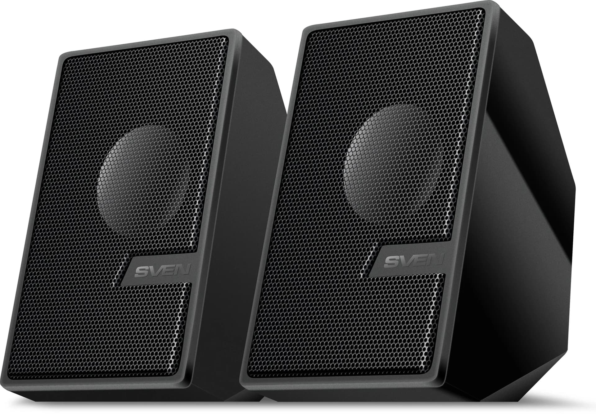 Колонки Sven 340 2.0 черный 6Вт BT
