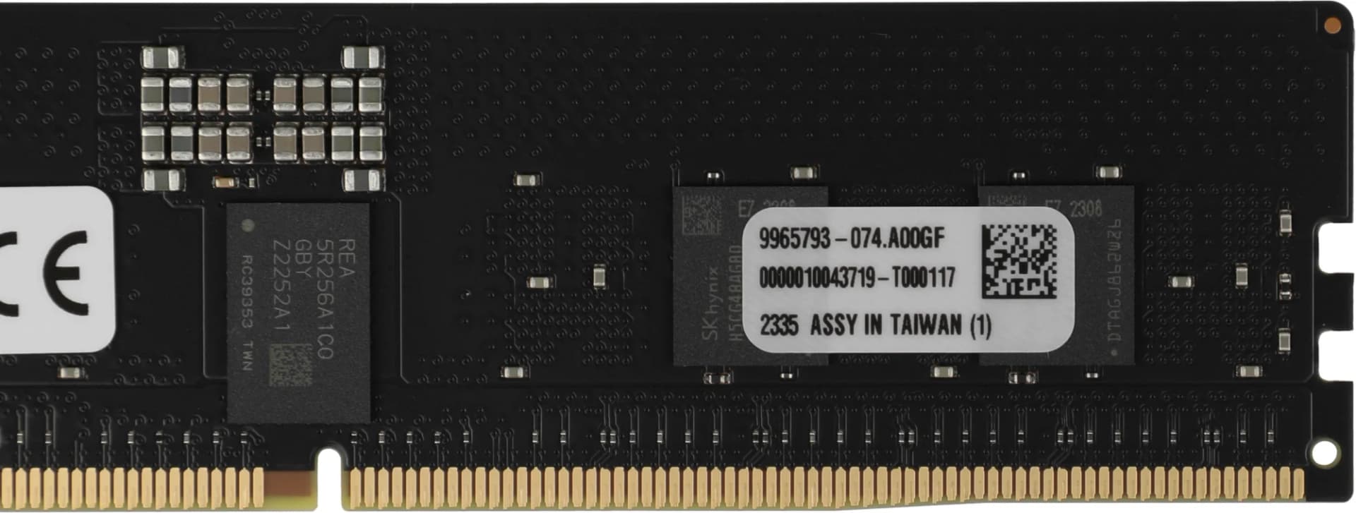 Модуль памяти Kingston 16GB DDR5 6400 FURY Renegade Pro RDIMM Black XMP ECC Registered DIMM (Single Module) 1RX8 32-39-39 1.4V 288-pin 16Gbit