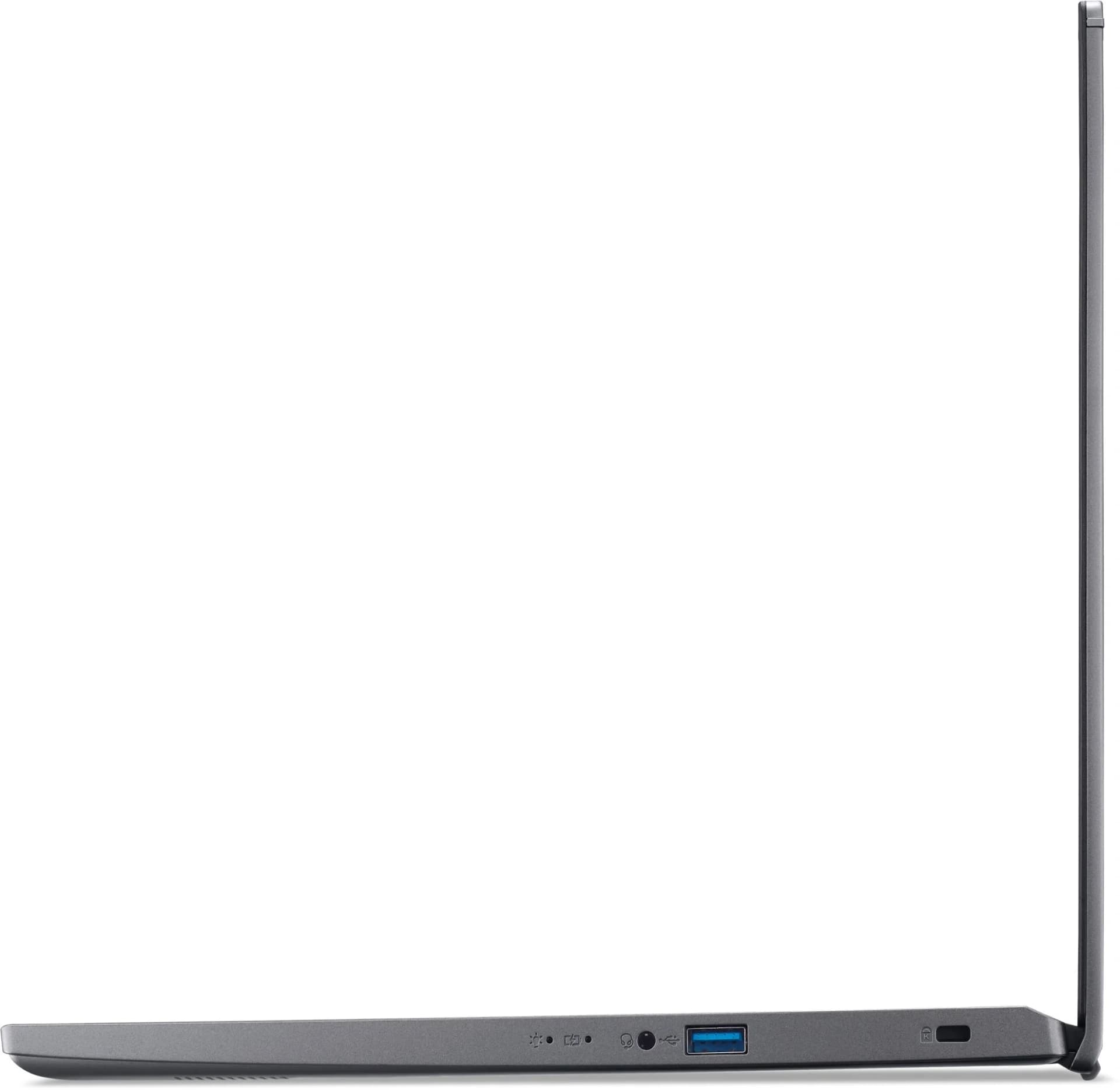 Ноутбук/ ACER Aspire5 A515-57-50YA 15.6"(1920x1080 (матовый) IPS)/Intel Core i5 12450H(2Ghz)/8192Mb/512PCISSDGb/noDVD/Int:Intel HD/Cam/BT/WiFi/50WHr/war 1y/1.8kg/Iron/NoOS