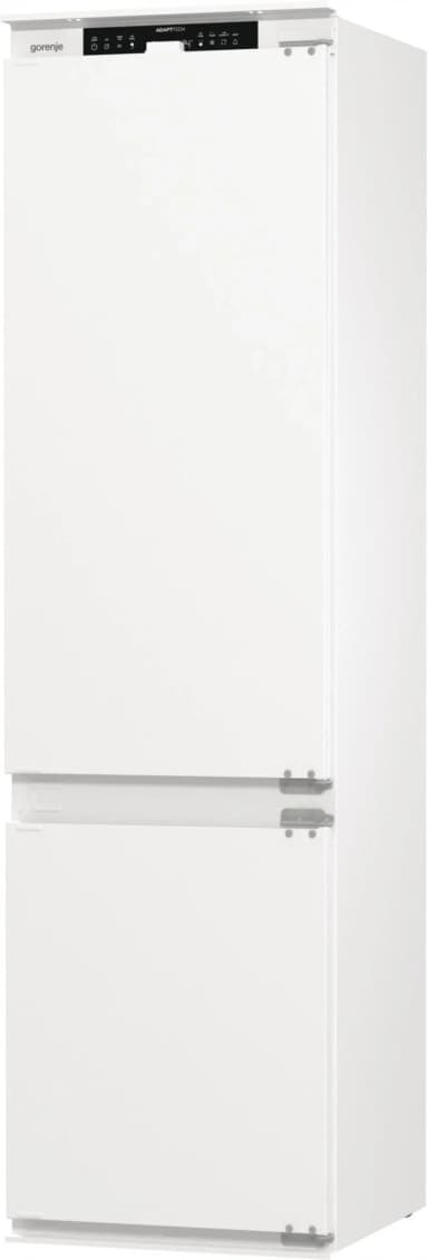 Встраиваемый холодильник Gorenje NRKI519141 белый двухкамерный 207/68 л морозилка снизу, No Frost