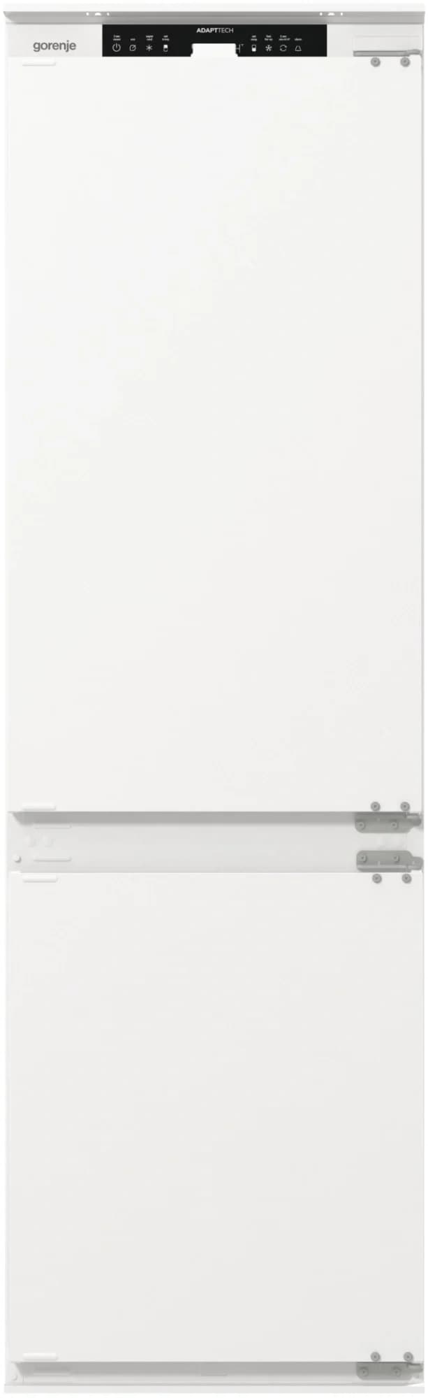 Встраиваемый холодильник Gorenje NRKI517141 белый двухкамерный 175/68 л морозилка снизу, No Frost