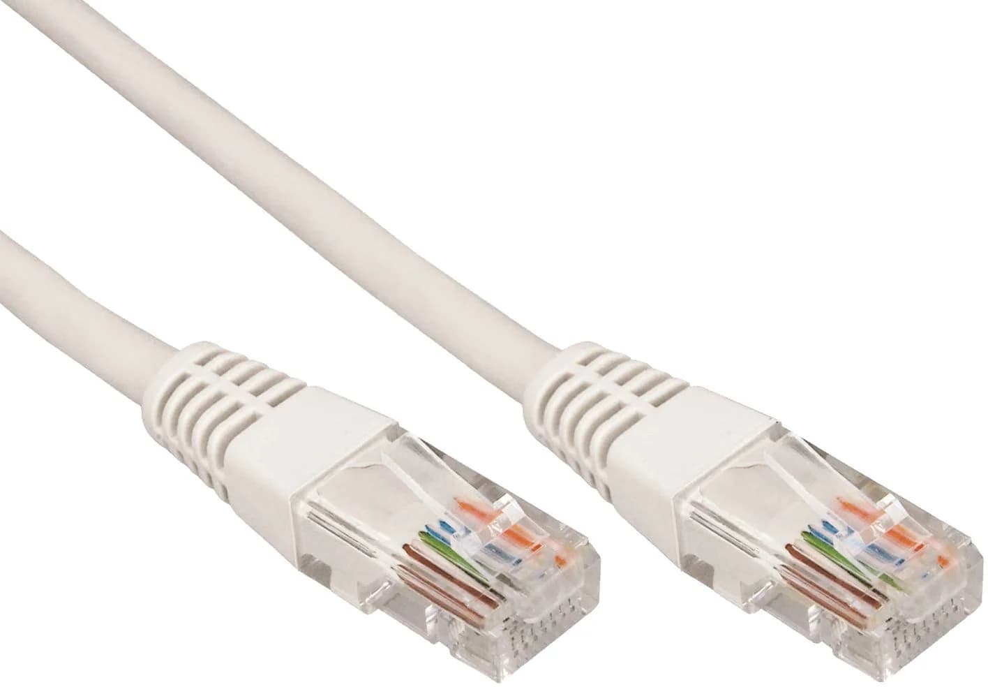 Rexant (18-1006) Шнур коммутационный, патч-корд U/UTP RJ45-RJ45, CAT 5e, PVC серый, 3м