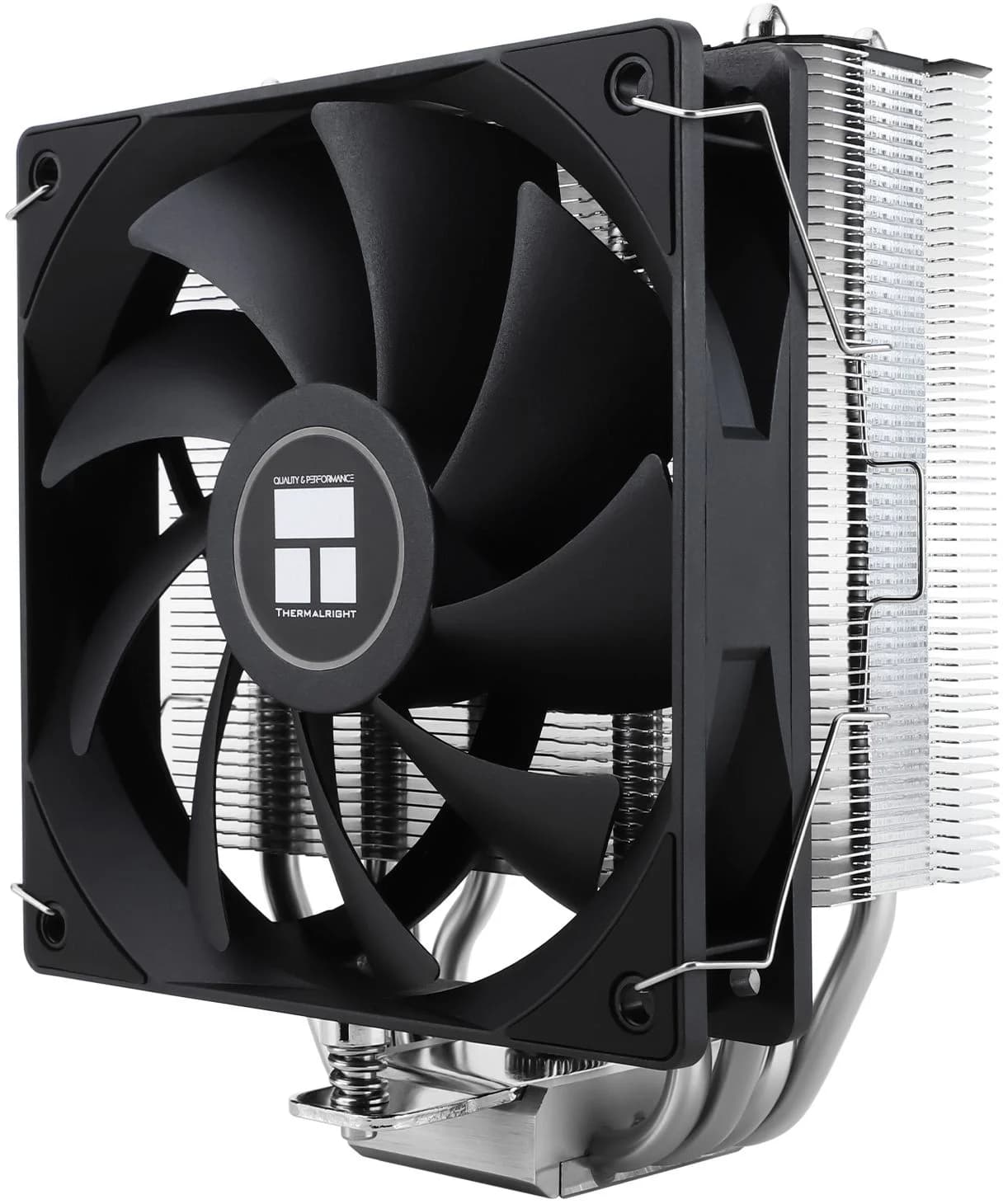 Устройство охлаждения(кулер) Thermalright Assassin X 120 v2 Soc-AM5/AM4/1151/1200/1700 черный 4-pin 25.6dB Al+Cu 700gr Ret (AX120-V2)