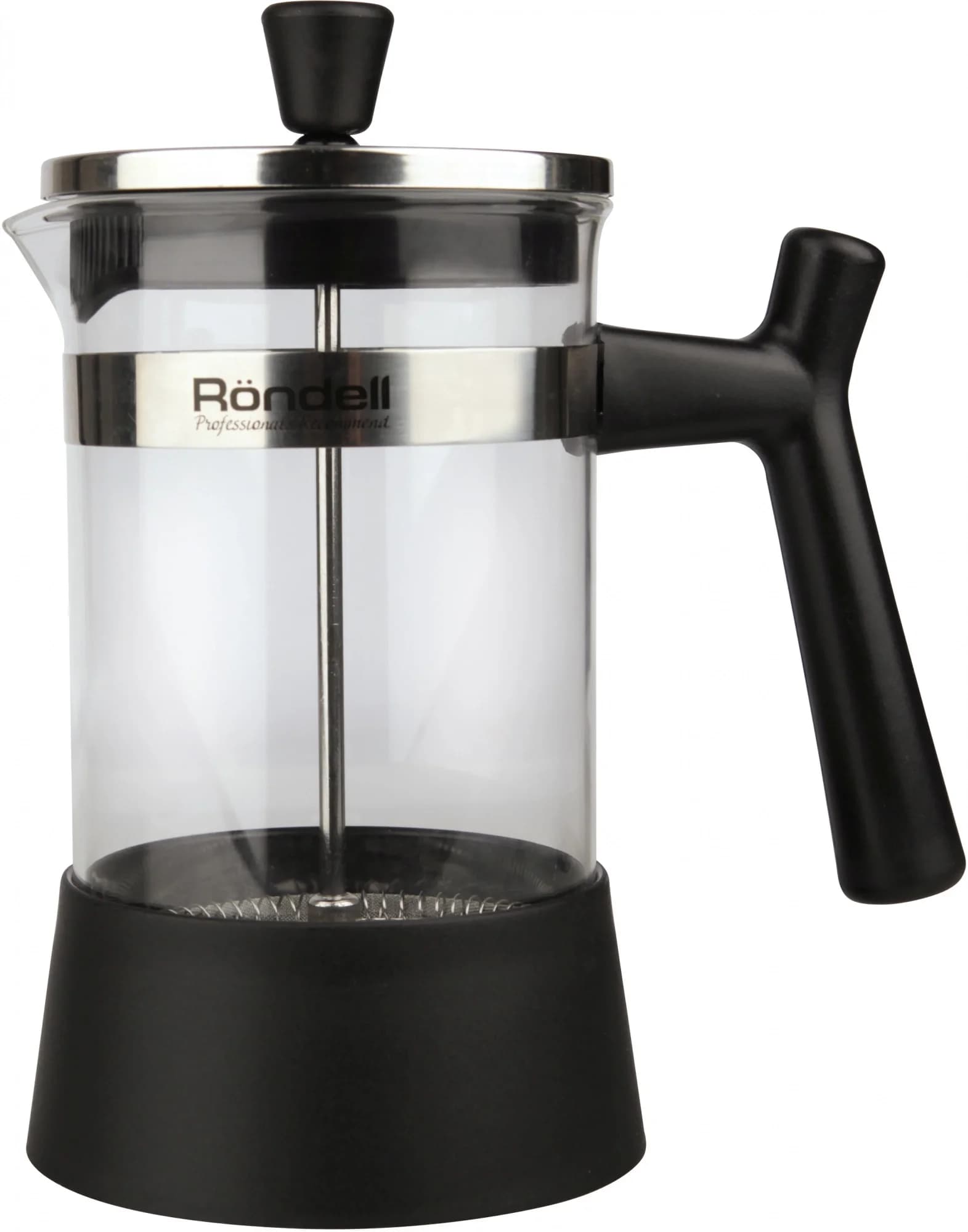 Френч-пресс Rondell Wonder RDS-426 0.6л черный/стальной