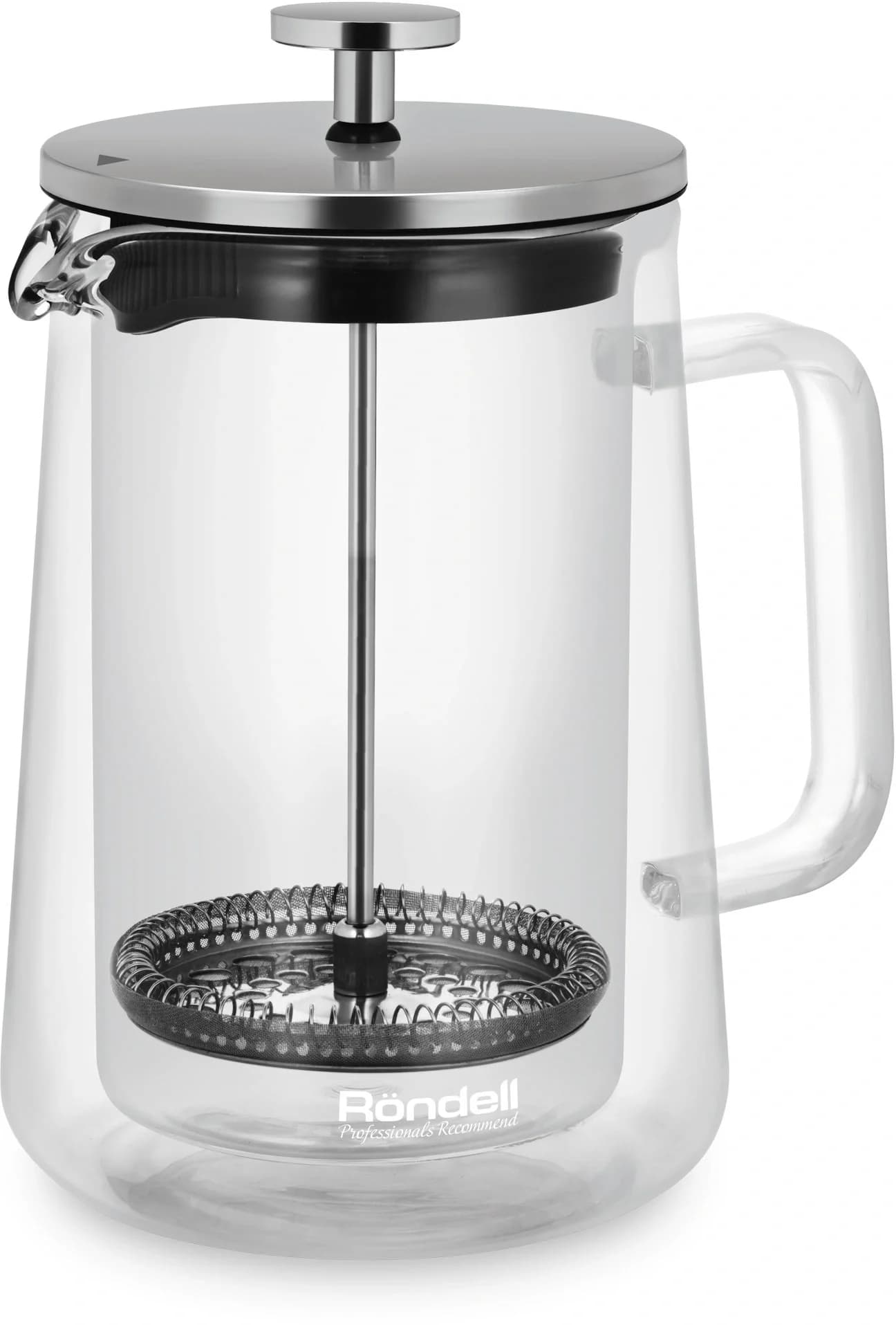 Френч-пресс с двойными стенками 1,0 л Rondell RDS-1824 Eletto