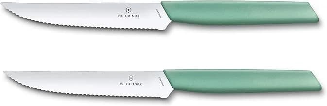 Набор ножей кухон. Victorinox Swiss Modern (6.9006.11W43B) компл.: 2предм. шалфей блистер