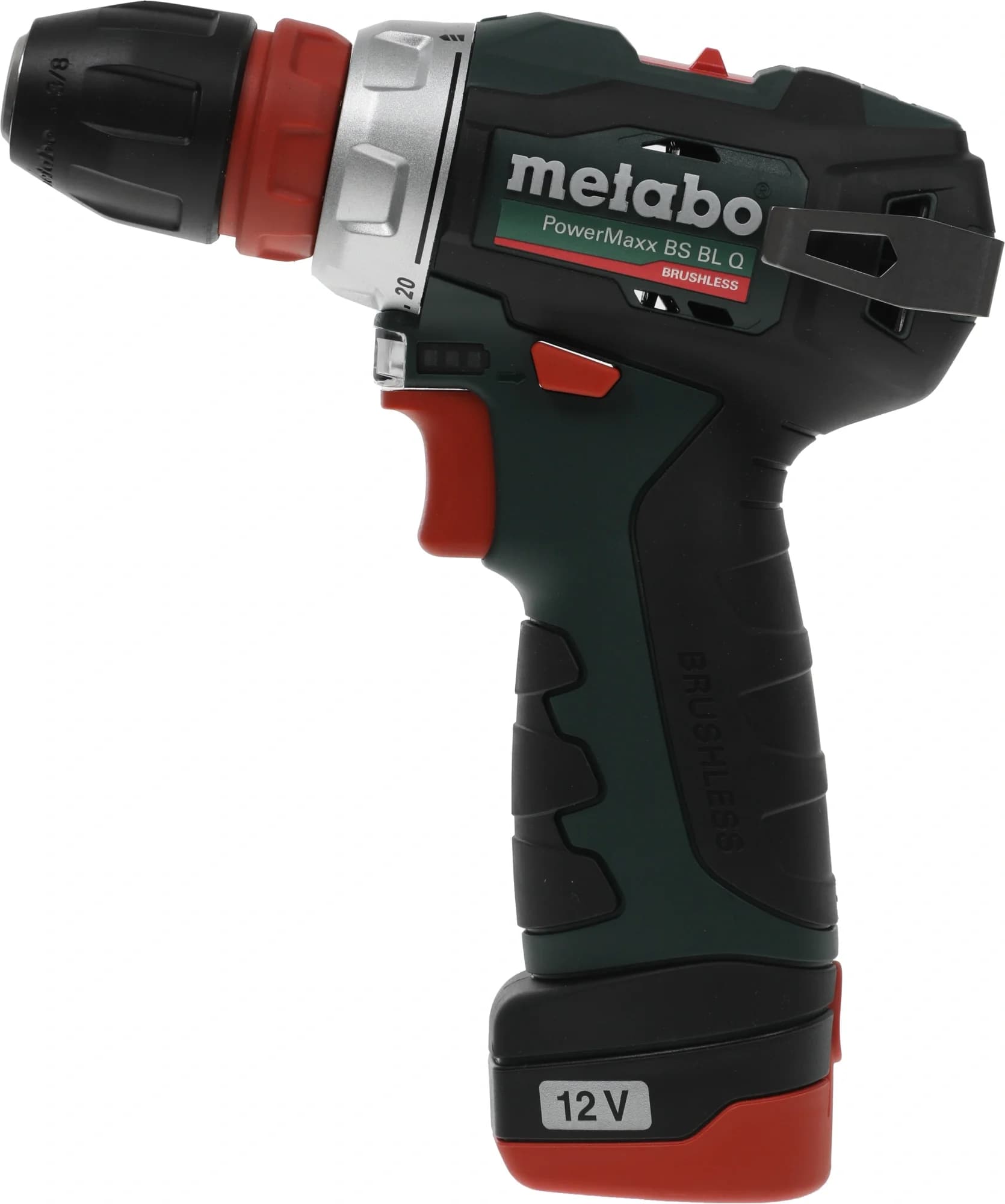 Дрель-шуруповерт Metabo Power Maxx BS 12 BL Q аккум. патрон:быстрозажимной (кейс в комплекте)