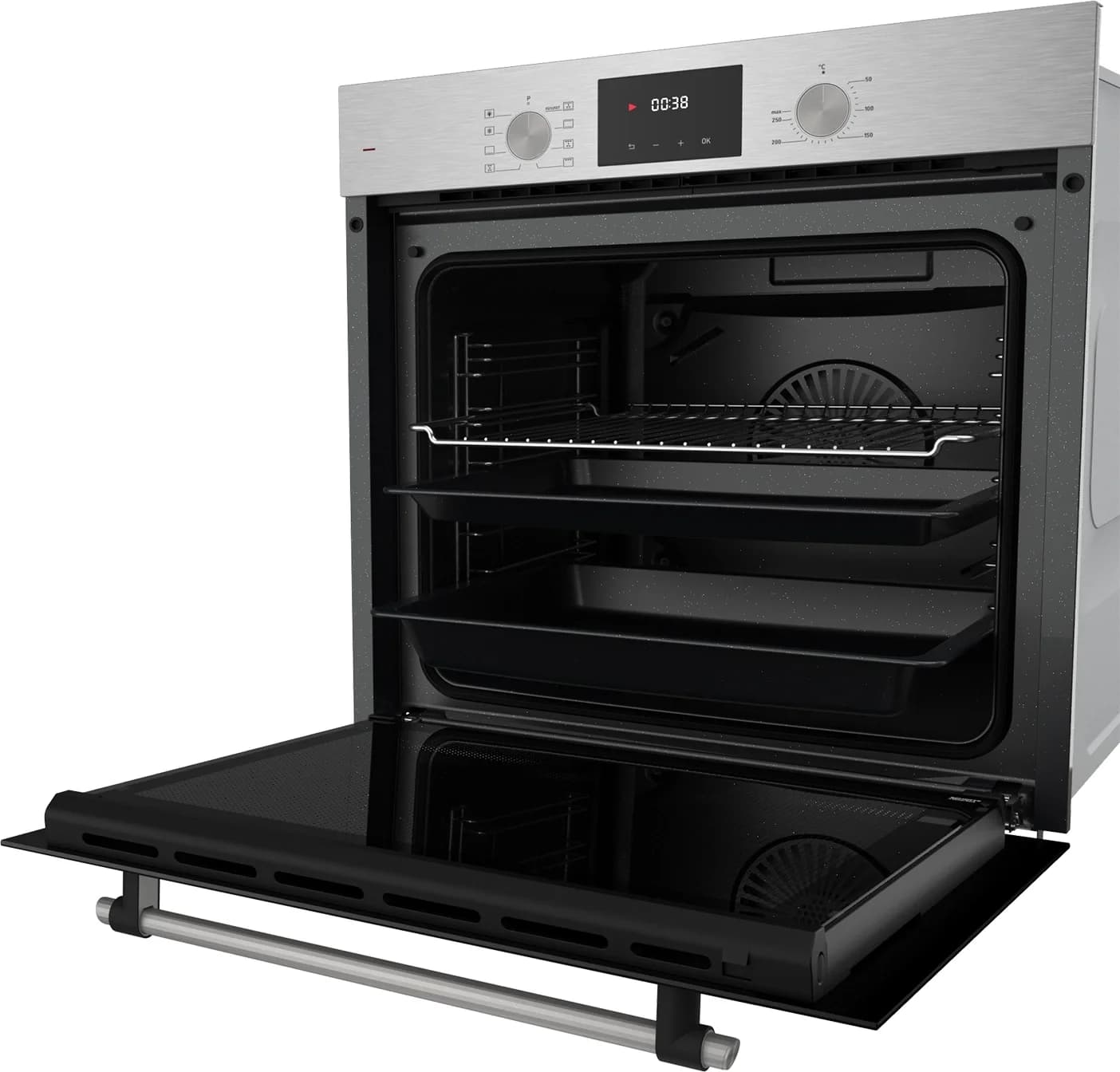Духовой шкаф Электрический Lex EDP 680 IX MAX нержавеющая сталь