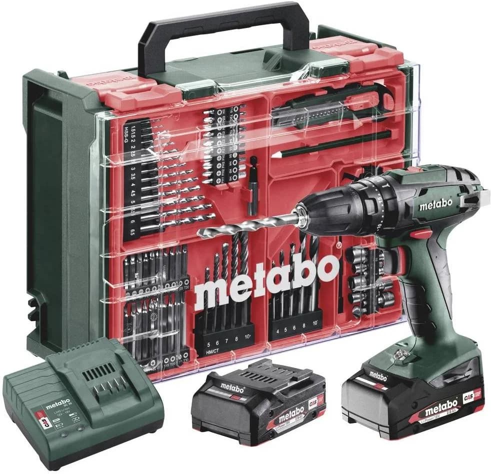 Дрель ударная Metabo SB 18 Set патрон:быстрозажимной реверс (кейс в комплекте)