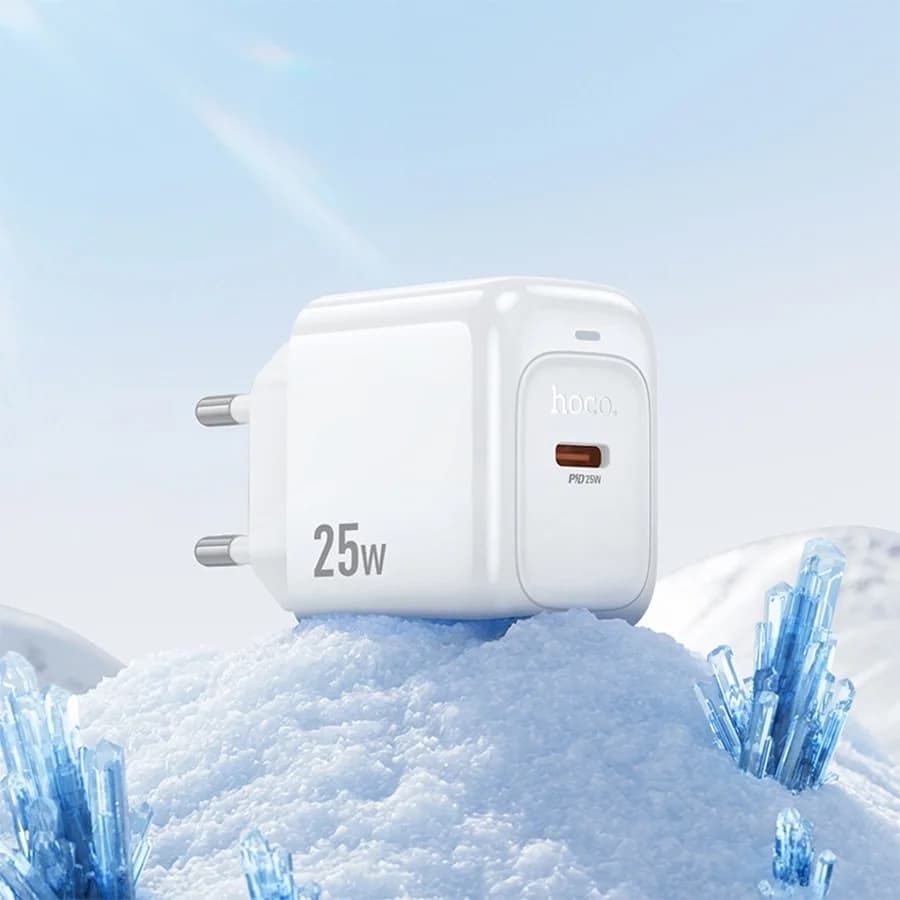 Сетевое зар./устр. Hoco CS53A Surplus 25W 3A (PD) USB Type-C универсальное белый