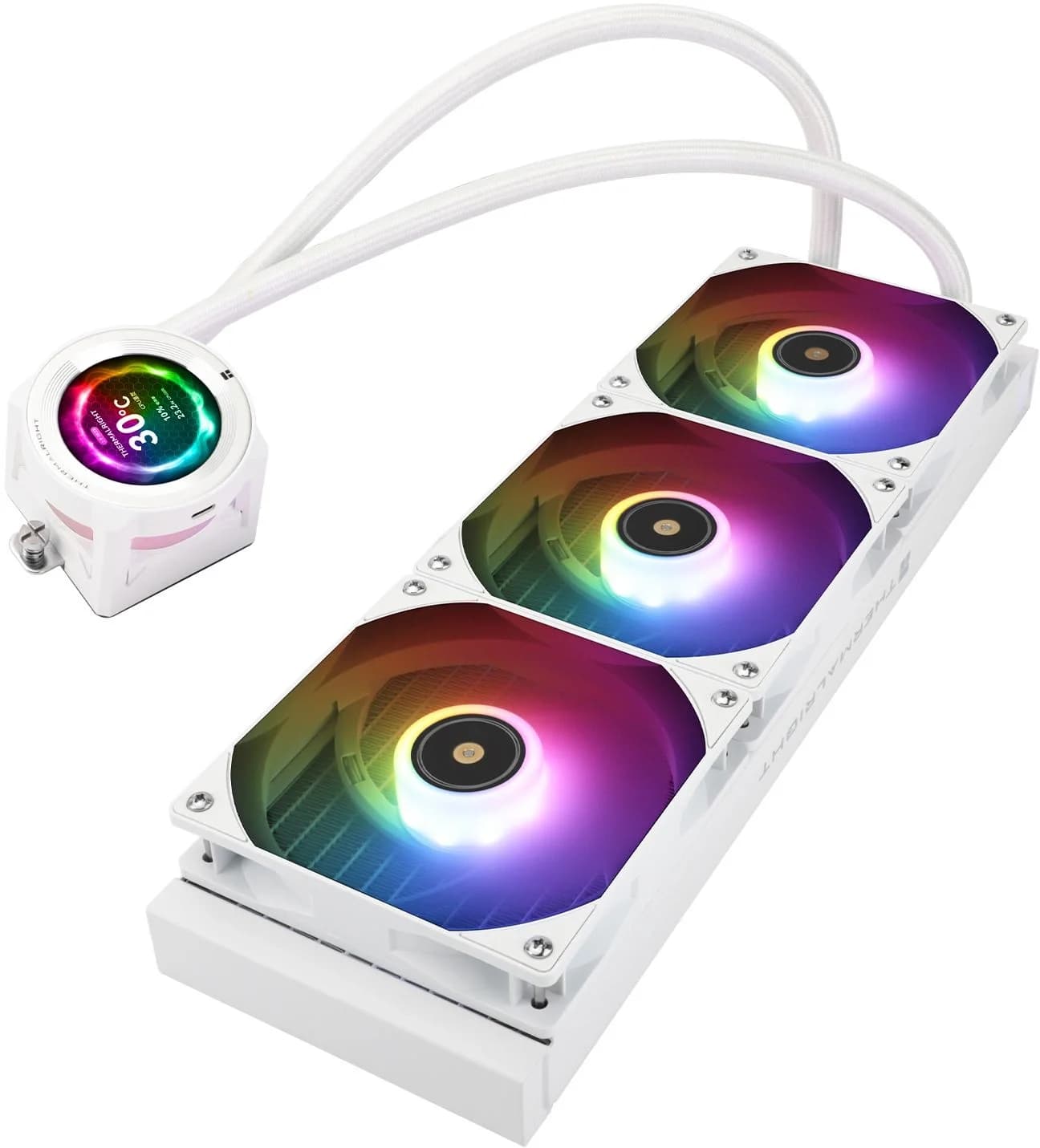 Система жидкостного охлаждения Thermalright Core Vision 360 White ARGB