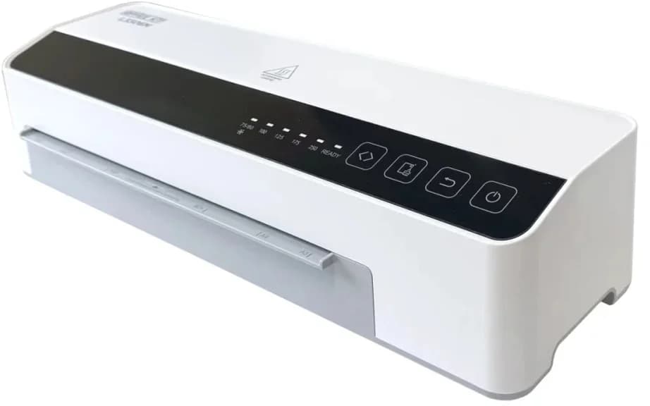 Ламинатор Office Kit L3306N белый/черный A3 (75-250мкм) 100см/мин (6вал.) хол.лам. лам.фото реверс