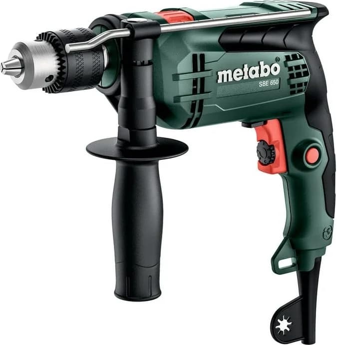 Дрель ударная Metabo SBE 650 650Вт ключевой реверс