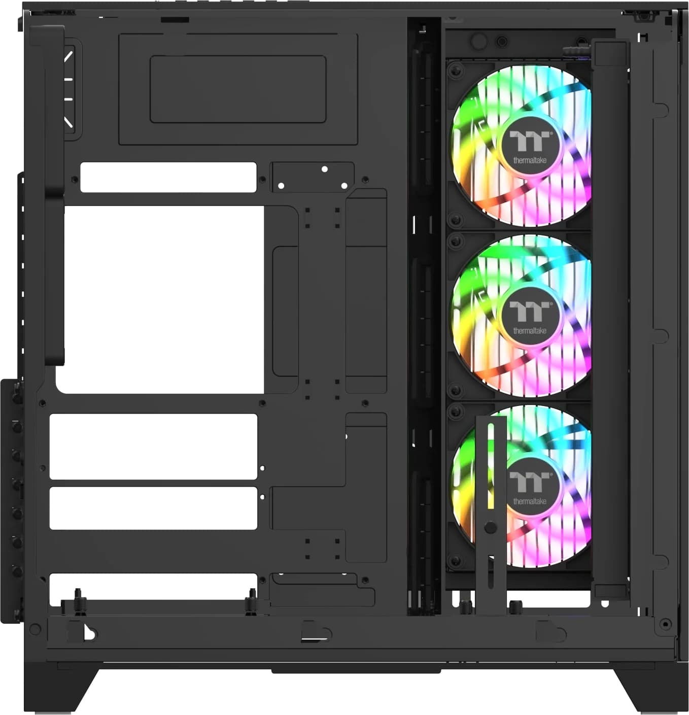Компьютерный корпус Thermaltake View 390 Air черный без БП E-ATX 2x120мм 2xUSB 3.0 1xUSB3.1 audio bott PSU