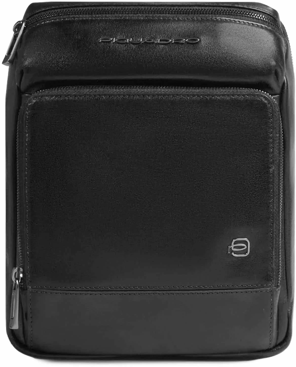 Сумка мужская Piquadro Philip CA6882W136/N черная натур.кожа