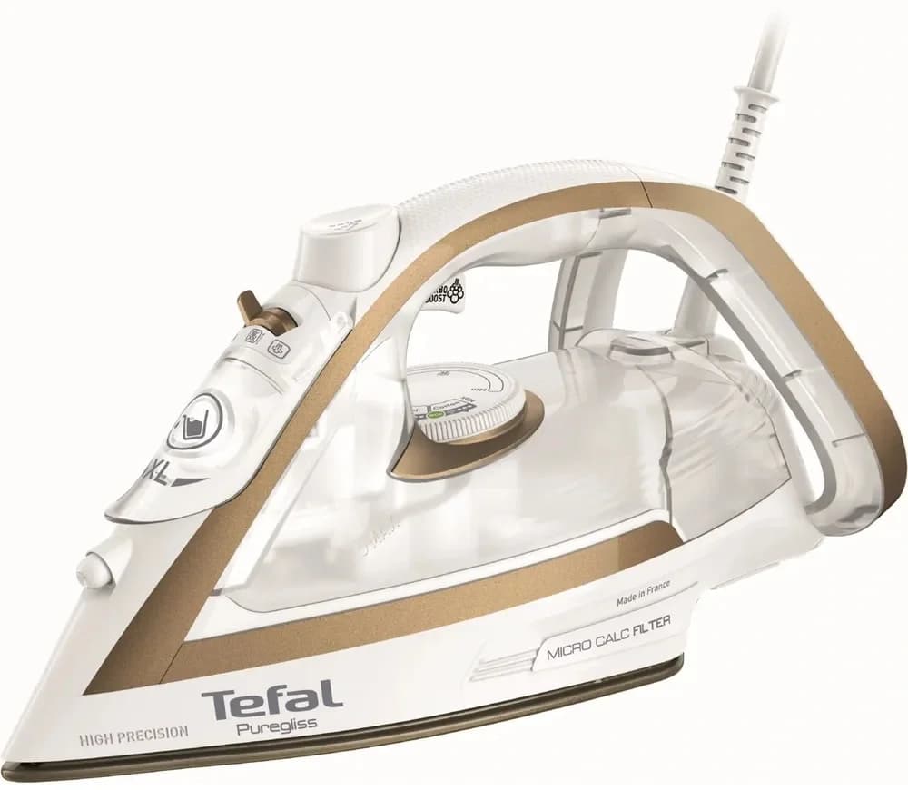 Утюг Tefal FV8042E0 2900Вт бежевый/белый