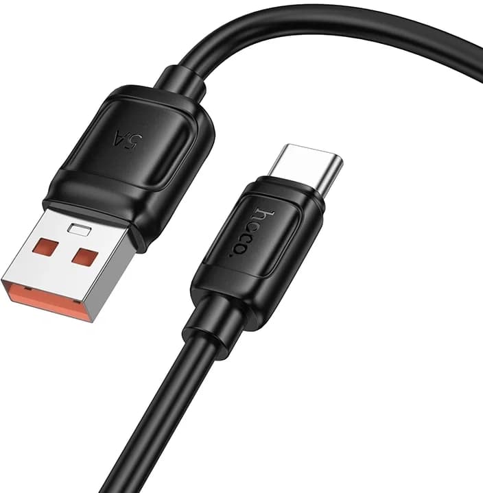 Кабель Hoco X115 51974 USB A (m)-USB-C 1.2м черный