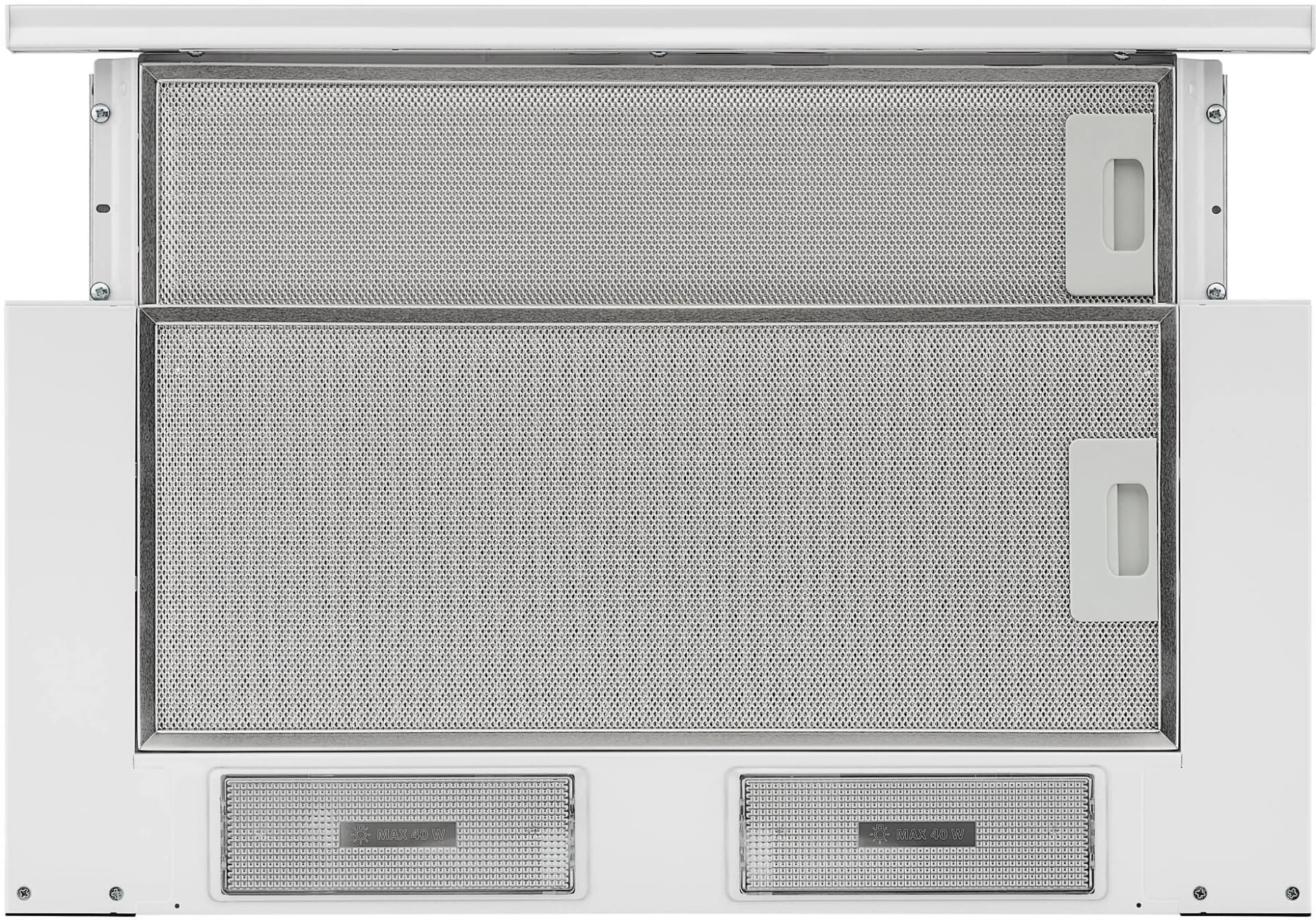 Вытяжка встраиваемая Krona Kamilla ECO 600 W белый управление: кнопочное (1 мотор)
