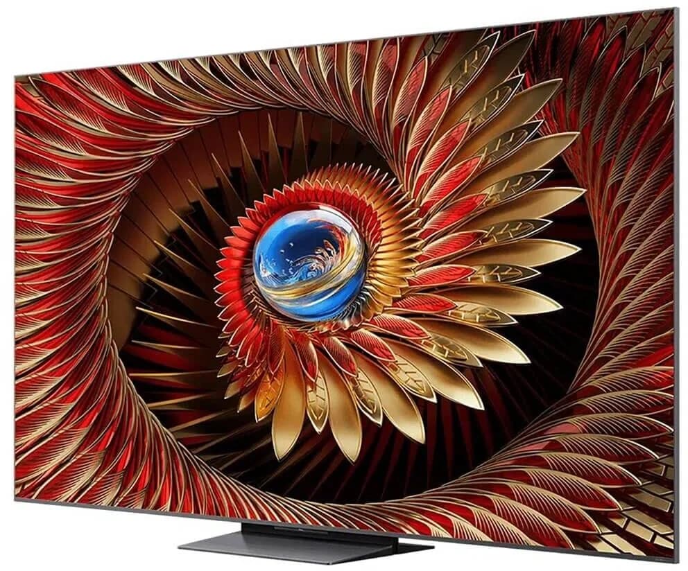 Телевизор LED TCL 75" 75C8K QD-Mini LED Frameless черный 4K Ultra HD 144Hz DVB-T DVB-T2 DVB-C DVB-S DVB-S2 USB WiFi Smart TV