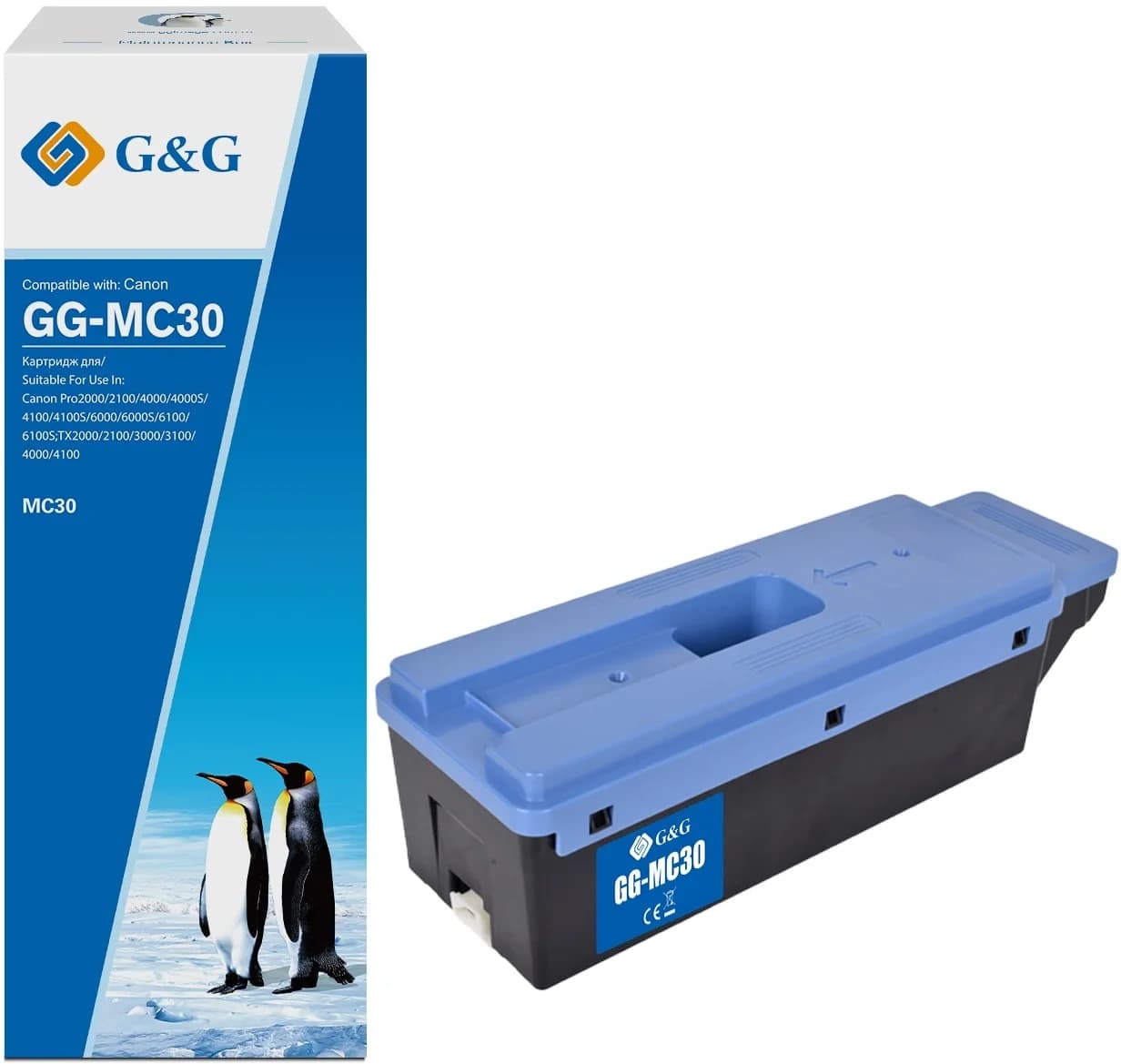Ёмкость для отработанных чернил G&G GG-MC30