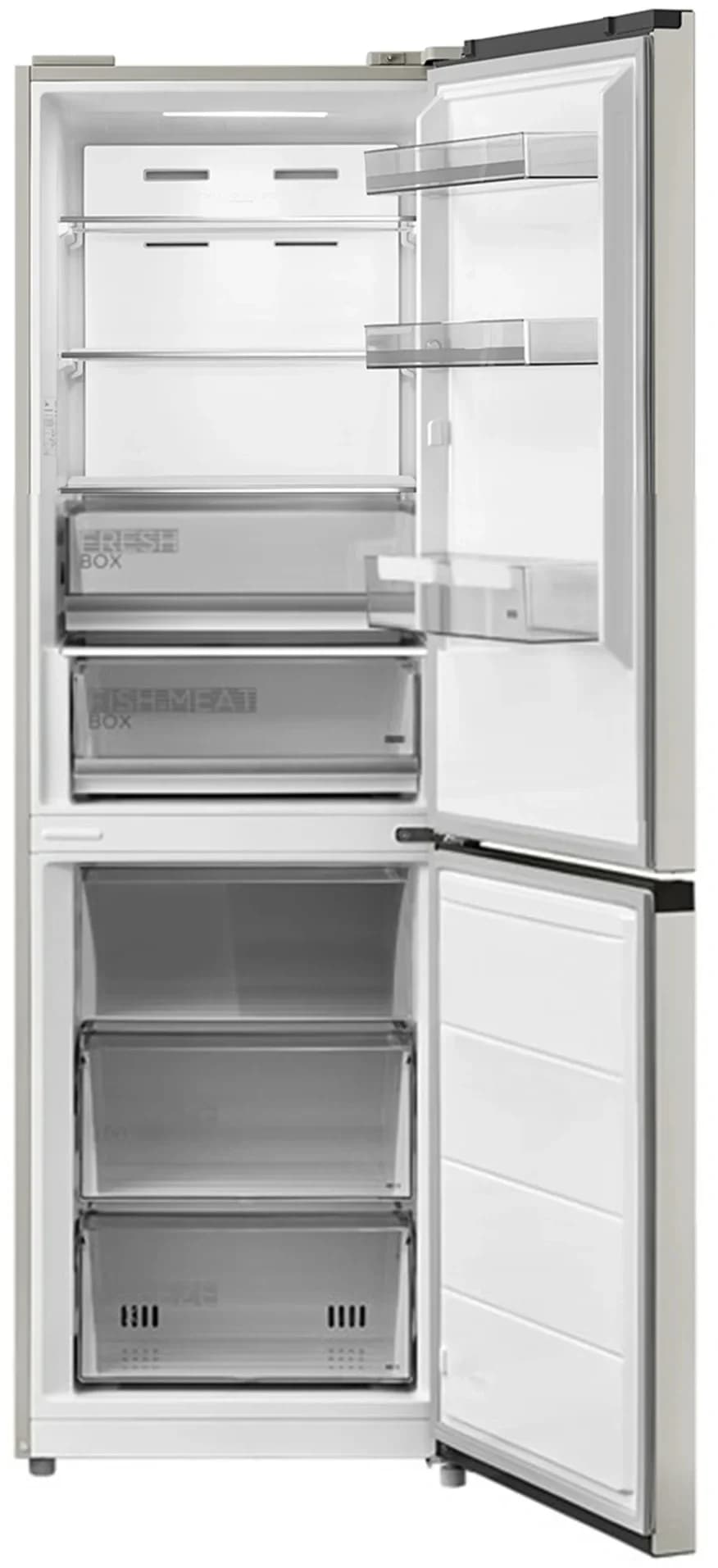 Холодильник Midea MDRB471MGF33O 2-хкамерн. бежевый
