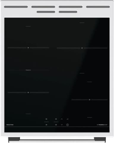 Плита Электрическая Gorenje GEIT5C60WPG белый стеклокерамика (без крышки)
