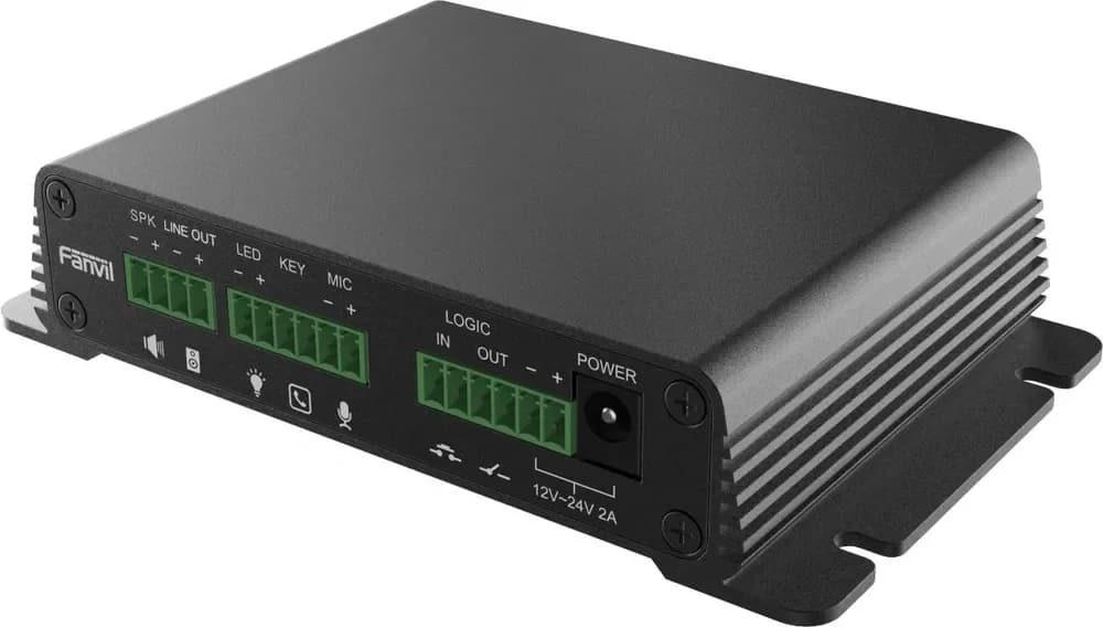 PA2S, SIP-шлюз для видеодомофона, камеры и пейджинга
