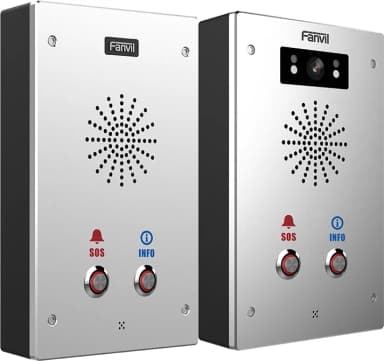 Видеопанель Fanvil i16SV-02 CMOS цвет панели: серебристый