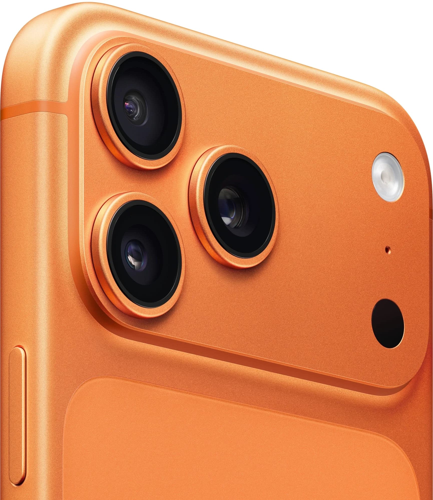Смартфон Apple A3526 iPhone 17 Pro Max 256Gb оранжевый моноблок 3G 4G 1Sim 6.9" 1320x2868 iOS 26 48Mpix 802.11 a/b/g/n/ac/ax/be NFC GPS Protect