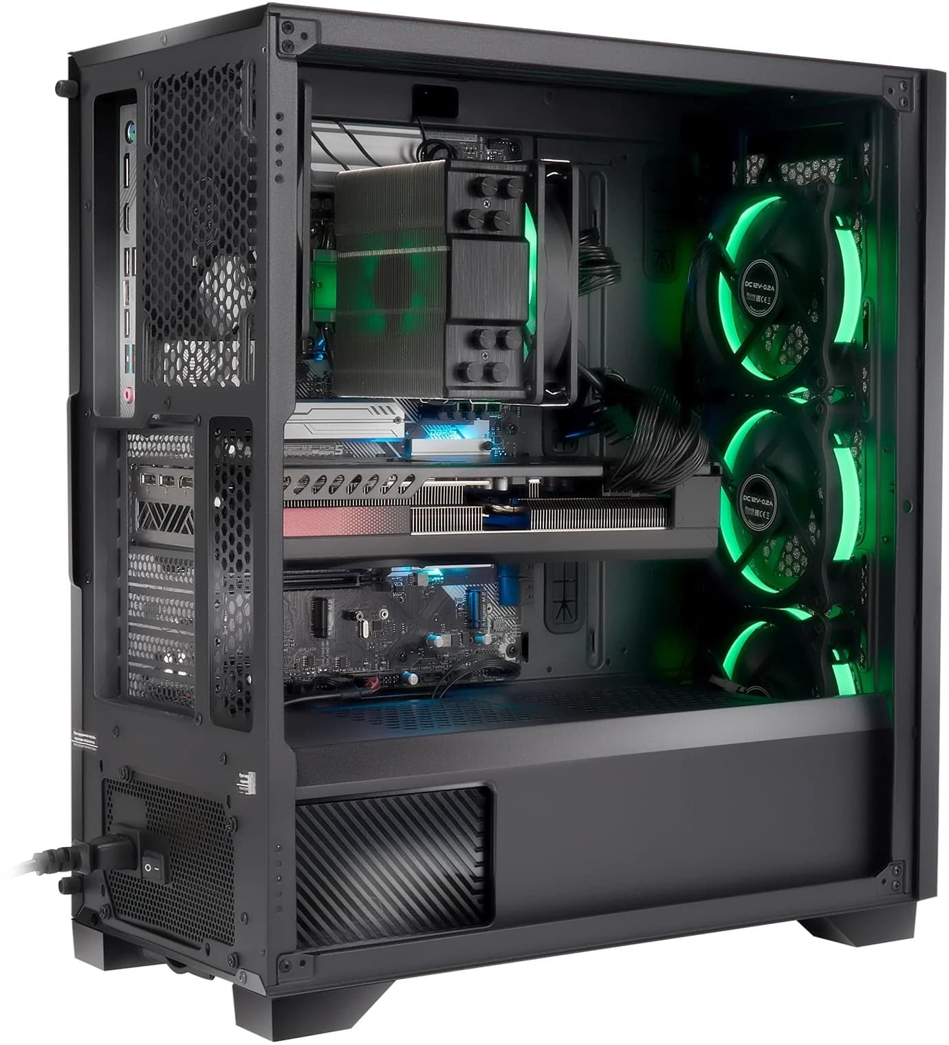 ПК IRU Strato 710Z7GP TWR i7 13700KF (3.4) 32Gb SSD1Tb RTX5060TI 8Gb без ОС GbitEth 850W черный (RUS)