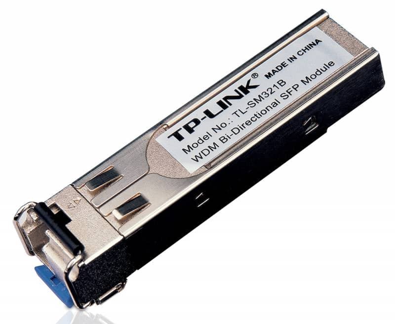Трансивер/ 1000Base-BX WDM Bi-Directional SFP Module, LC connector, TX:1310nm/RX:1550nm, single-mode, 10km
