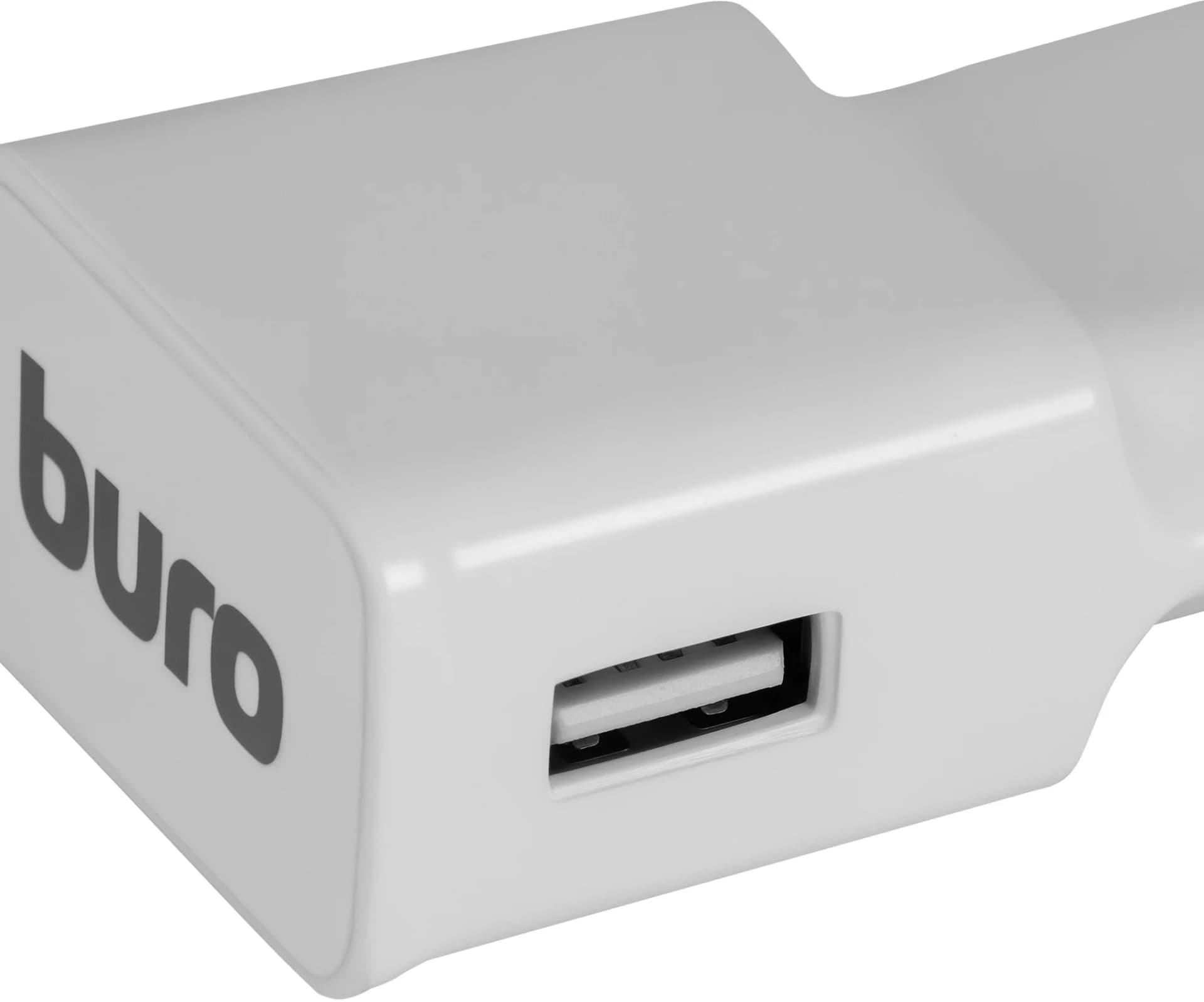 Сетевое зарядное устройство Buro TJ-159w 2.1A универсальное белый