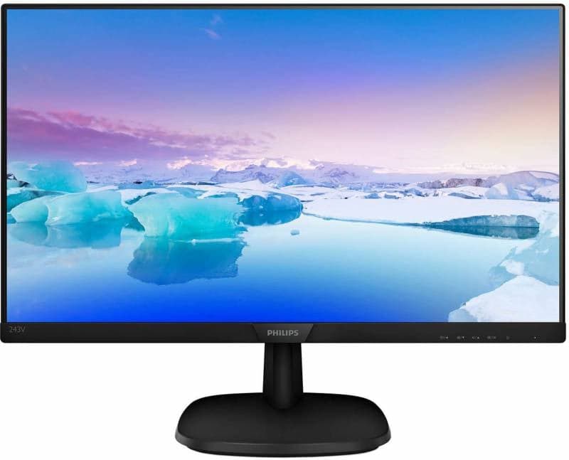 Монитор Philips 27" 273V7QDSB (00/01) черный IPS LED 16:9 DVI HDMI матовая 250cd 1920x1080 75Hz VGA FHD 4.5кг