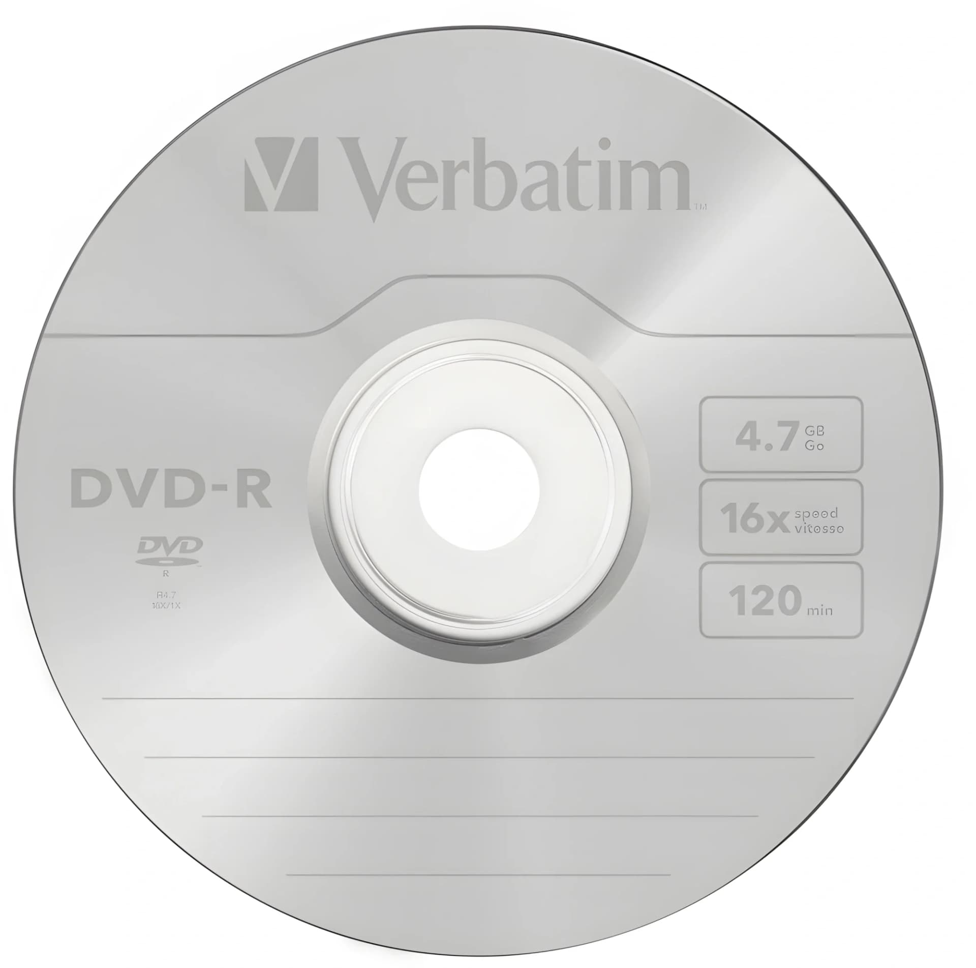 Диск DVD-R Verbatim 4.7GB 16x Slim Case (1 шт.)