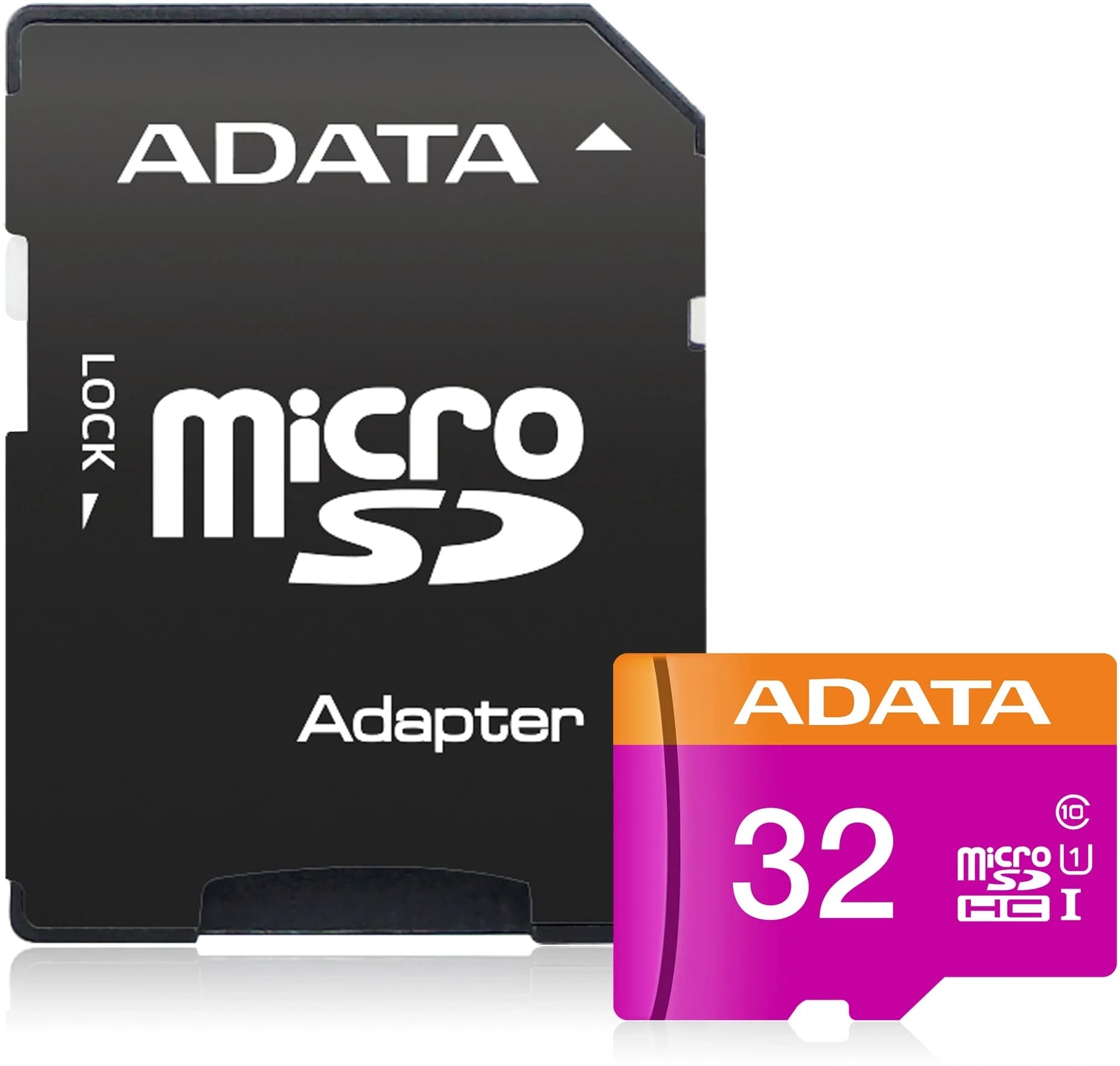 Флеш карта microSD 32GB A-DATA microSDHC Class 10 UHS-I (SD адаптер)