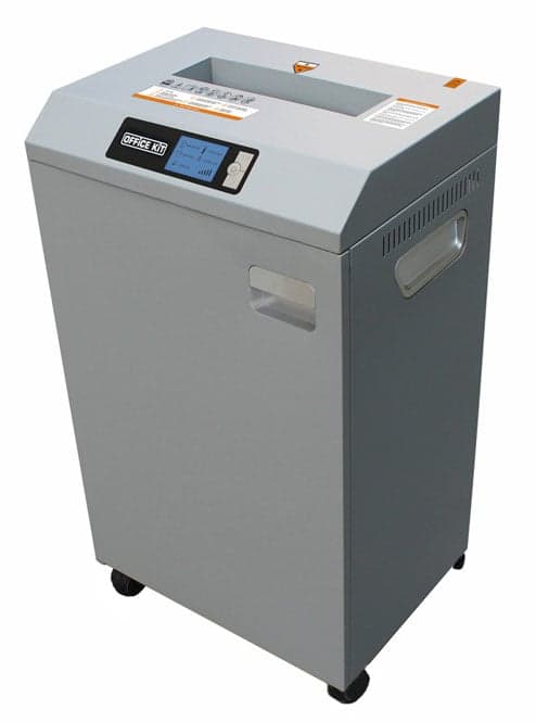 Уничтожитель документов Шредер Office Kit S850, P-2, 3,9, 40 листов, 85л., белый