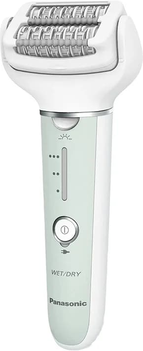 Эпилятор Panasonic ES-EY70-G520 скор.:3 насад.:4 от аккум. белый/зеленый