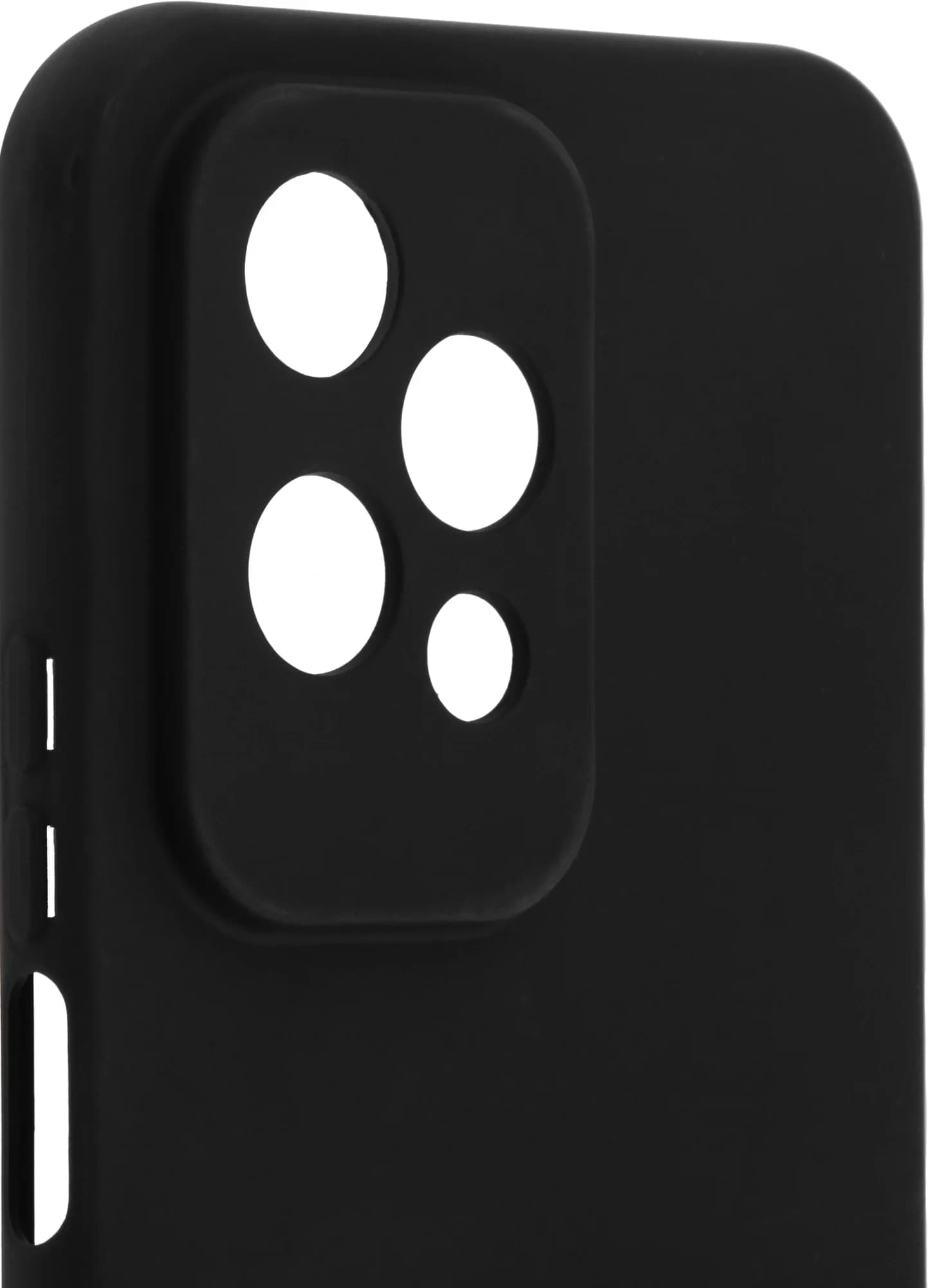 Чехол (клип-кейс) BoraSCO для Honor 200 Lite Silicone Case черный