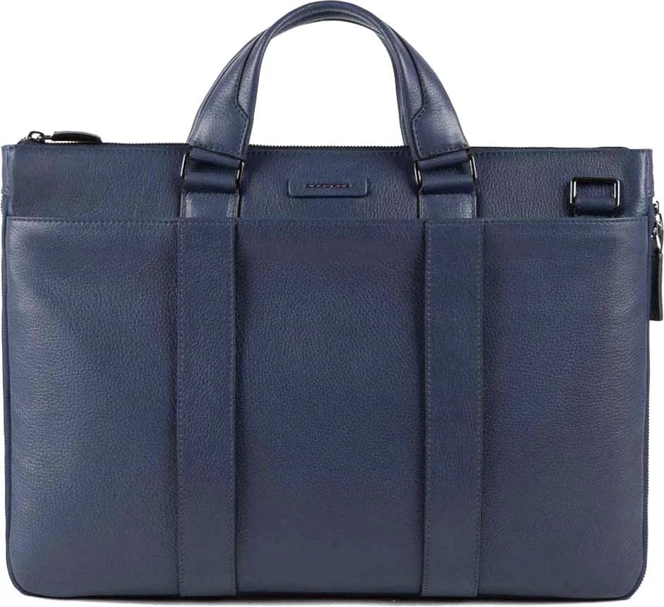 Деловая сумка Piquadro Modus Special CA4021MOS/BLU с отделением для ноутбука 15.6" синяя натур.кожа