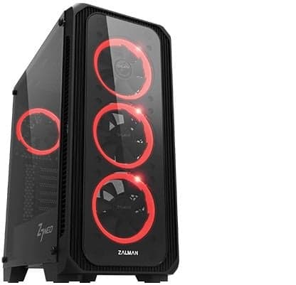 Корпус Zalman Z7 NEO черный без БП ATX 2x120mm 2x140mm 2xUSB2.0 1xUSB3.0 audio bott PSU