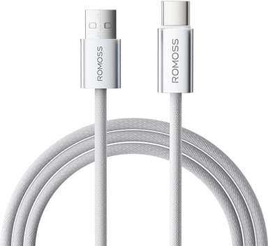 Кабель Romoss CB3038 ver2.0 USB (m)-USB Type-C (m) 1.2м белый