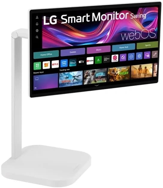 Монитор LG 31.5" UltraFine 32U889SA-W белый IPS LED 16:9 HDMI M/M глянцевая HAS Piv 1000:1 350cd 178гр/178гр 3840x2160 60Hz 4K USB Touch 21.2кг