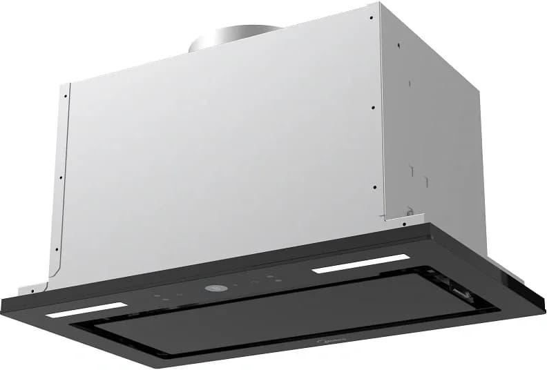Вытяжка встраиваемая Midea MH60I530GB черный управление: сенсорное (1 мотор)