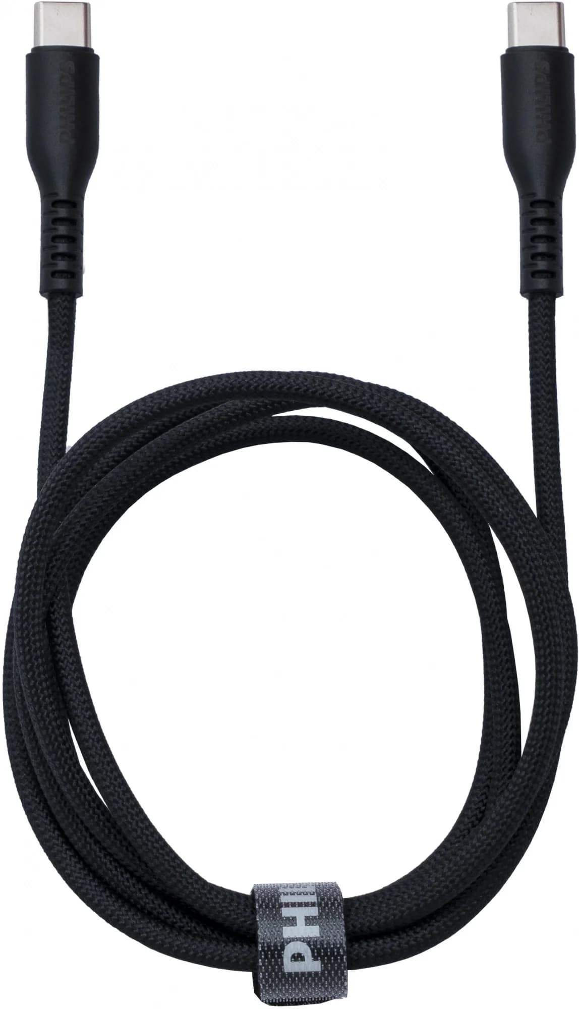 Кабель Philips DLC8701 USB Type-C (m)-USB Type-C (m) 1.2м черный коробка (упак.:1шт)
