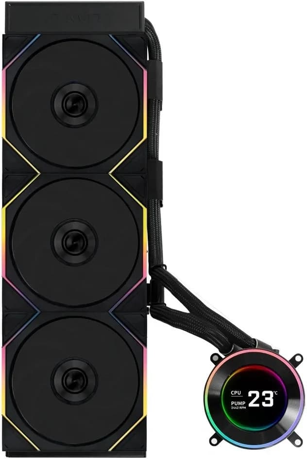 Система жидкостного охлаждения Lian Li HydroShift II LCD-C 360TL Black