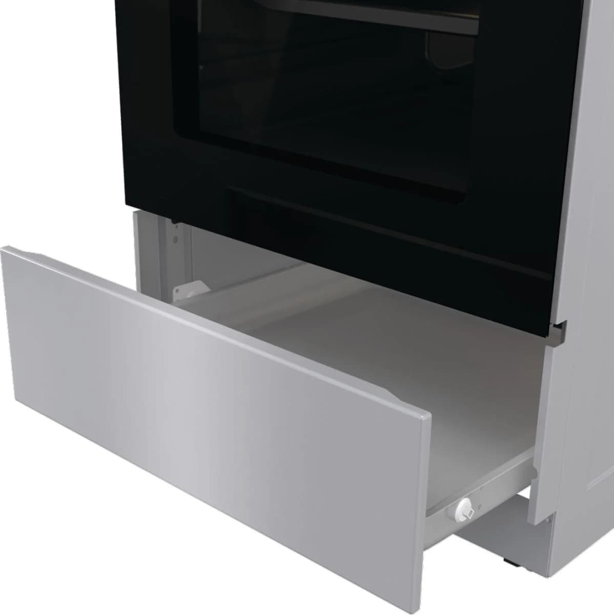 Плита Электрическая Gorenje GEC5B20SG серебристый стеклокерамика (без крышки)