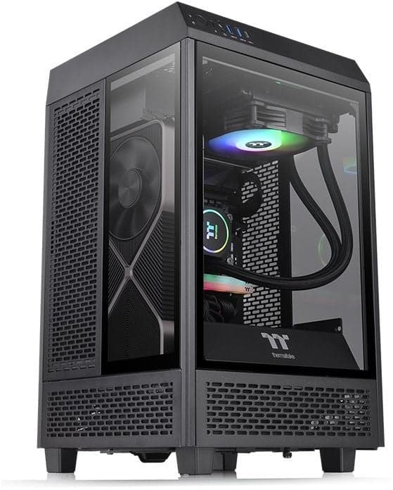 Корпус Thermaltake The Tower 100 Black (CA-1R3-00S1WN-00)