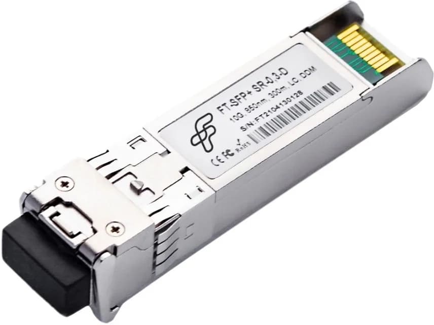 Tрансивер FiberTrade Модуль оптический FT-SFP+SR-0,3-D (10G, 850nm, 300m., LC, DDM)