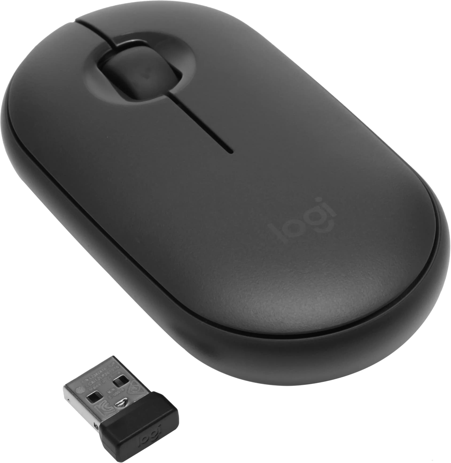 Мышь беспроводная PEBBLE M350 BLACK 910-005576 LOGITECH